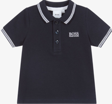 Load image into Gallery viewer, HUGO BOSS Baby Boys Blue Polo Shirt
