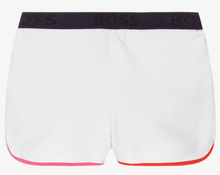 Load image into Gallery viewer, HUGO BOSS girls white cotton shorts
