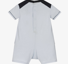 Load image into Gallery viewer, HUGO BOSS Baby Boys Blue Logo Cotton Shortie
