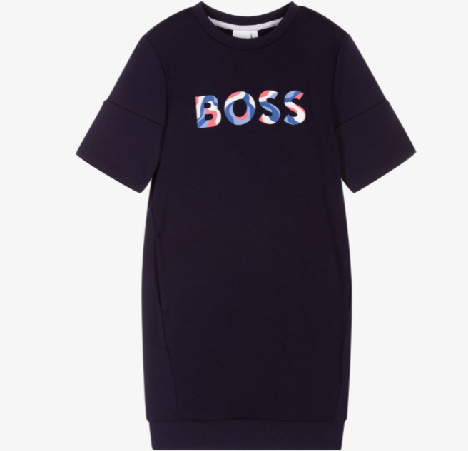 HUGO BOSS girls tshirt dress