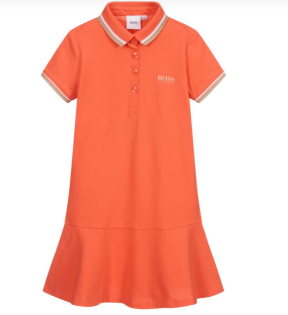 Hugo Boss Girls Teen Poloshirt Dress