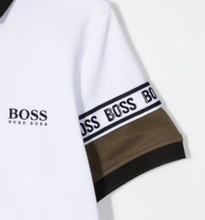 Load image into Gallery viewer, Hugo Boss Logo Tape Poloshirt
