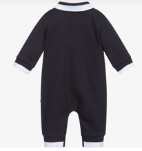 Load image into Gallery viewer, HUGO BOSS Navy Romper
