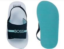 Load image into Gallery viewer, Hugo Boss Logo Sandals
