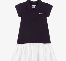 Load image into Gallery viewer, HUGO BOSS girls polo dress
