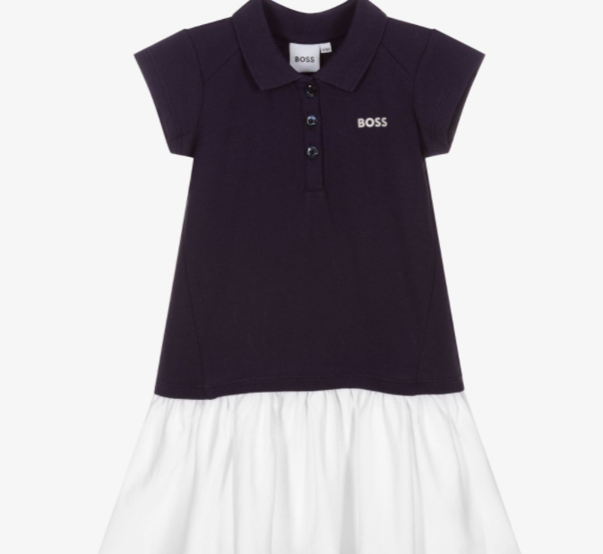 HUGO BOSS girls polo dress