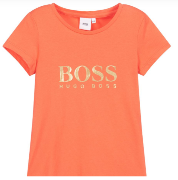 Hugo Boss Girls  Logo Tshirt