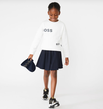 Load image into Gallery viewer, Hugo Boss White Girls Sweatshirt
