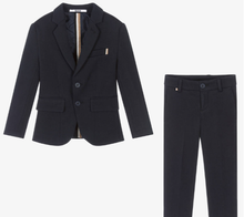 Load image into Gallery viewer, HUGO BOSS Boys Blue Milano Jersey Suit
