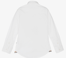 Load image into Gallery viewer, HUGO BOSS Boys White Cotton Logo Shirt
