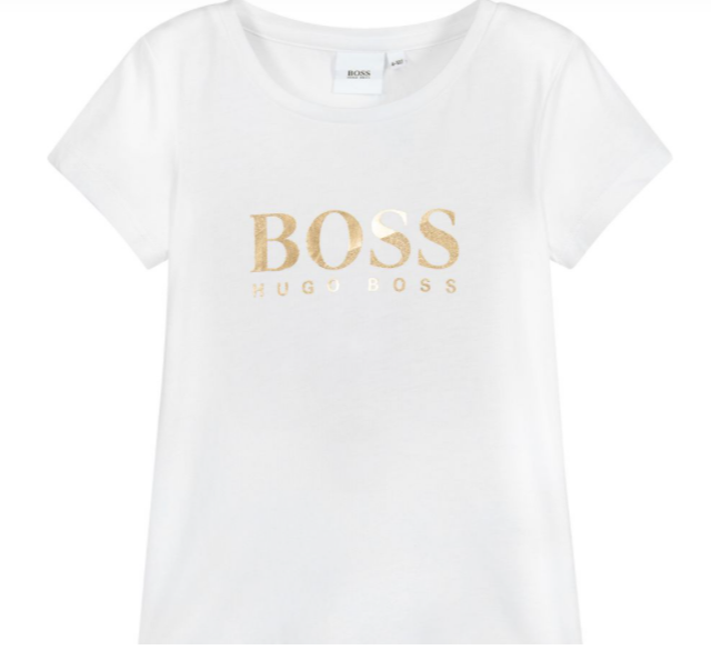 Hugo Boss Girls Logo Tshirt