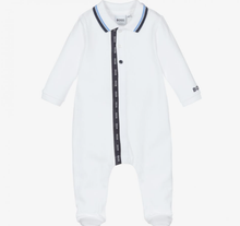 Load image into Gallery viewer, HUGO BOSS longsleeve cotton babygrow
