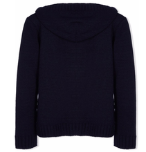 Load image into Gallery viewer, LAPIN HOUSE hooded cable-knit cardigan
