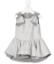 Load image into Gallery viewer, LAPIN HOUSE houndstooth peplum dress
