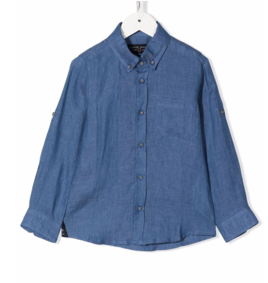 LAPIN HOUSE button down linen shirt