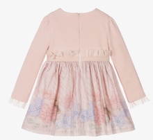 Load image into Gallery viewer, LAPIN HOUSE Girls Pink Bow Cotton Dress
