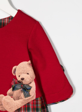 Load image into Gallery viewer, Lapin House Teddy Bear Print Dress
