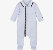 Load image into Gallery viewer, HUGO BOSS longsleeve cotton babygrow
