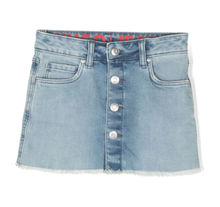 Load image into Gallery viewer, HUGO Light wash denim mini skirt
