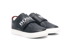 Load image into Gallery viewer, HUGO BOSS logo print low top sneakers
