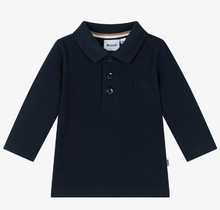 Load image into Gallery viewer, HUGO BOSS Baby Boys Navy Blue Polo Shirt
