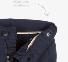 Load image into Gallery viewer, HUGO BOSS Boys Blue Cotton Chino Trousers
