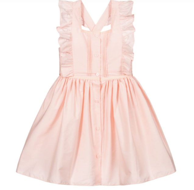 Patachou Girl Pink Cotton Dress