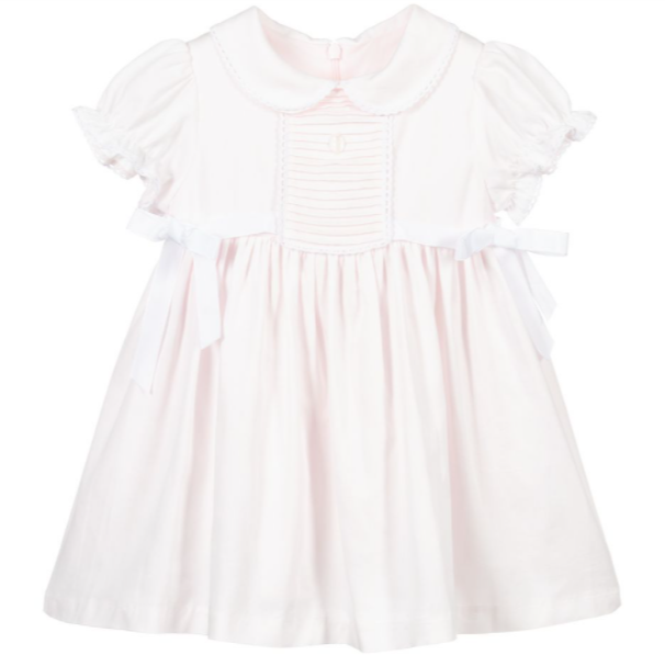 Patachou Pale Pink Cotton Girl Dress