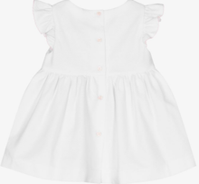 Load image into Gallery viewer, PATACHOU white cotton pique baby dress
