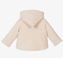 Load image into Gallery viewer, PAZ RODRIGUEZ Baby Boys Beige Hooded Jacket
