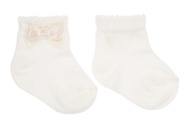 Load image into Gallery viewer, STORY LORIS baby socks with small bow
