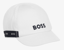 Load image into Gallery viewer, HUGO BOSS cotton twill baby cap
