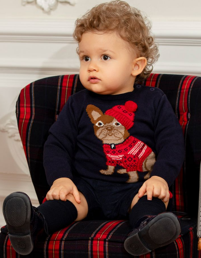 PATACHOU xmas edition top and shorts boys set